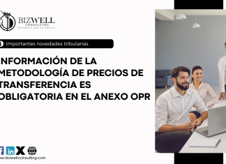 CAMBIOS IMPORTANES EN LA FICHA TECNICA PRESENTACION ANEXO OPR | INFORMACIÓN DE LA METODOLOGÍA DE PRECIOS DE TRANSFERENCIA ES OBLIGATORIA